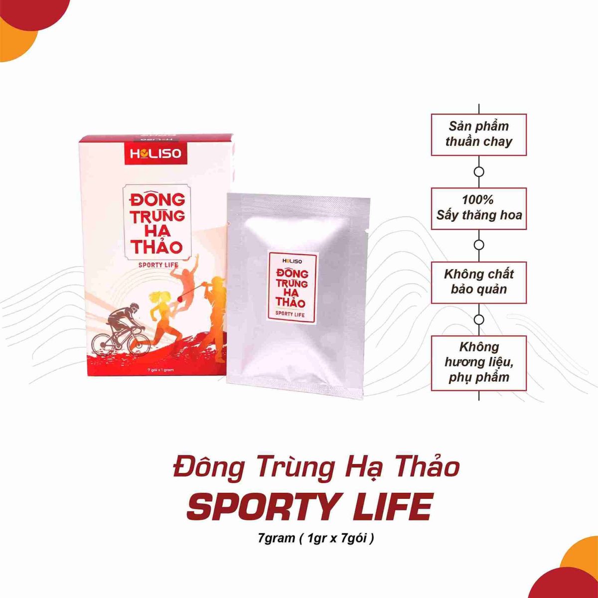 Đông Trùng Hạ Thảo Sporty Life 7g