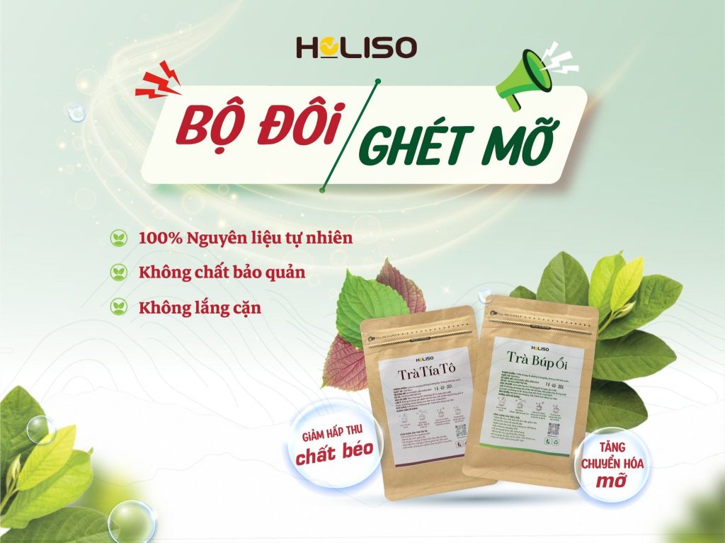 Bộ Đôi Ghét Mỡ: Trà Tía Tô và Trà Búp Ổi - Lối Sống Lành Mạnh Bắt Đầu Từ Đây