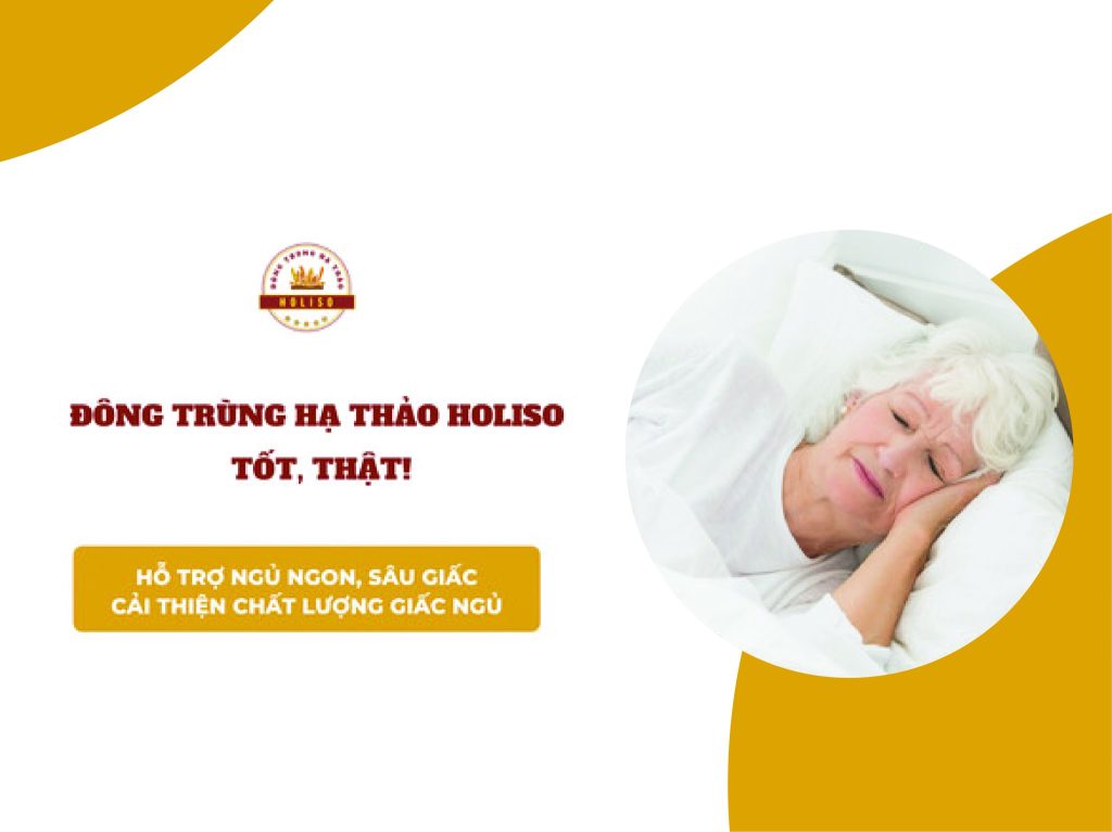 Hỗ trợ chứng mất ngủ hiệu quả với đông trùng hạ thảo