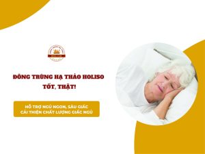 Hỗ trợ chứng mất ngủ hiệu quả với đông trùng hạ thảo