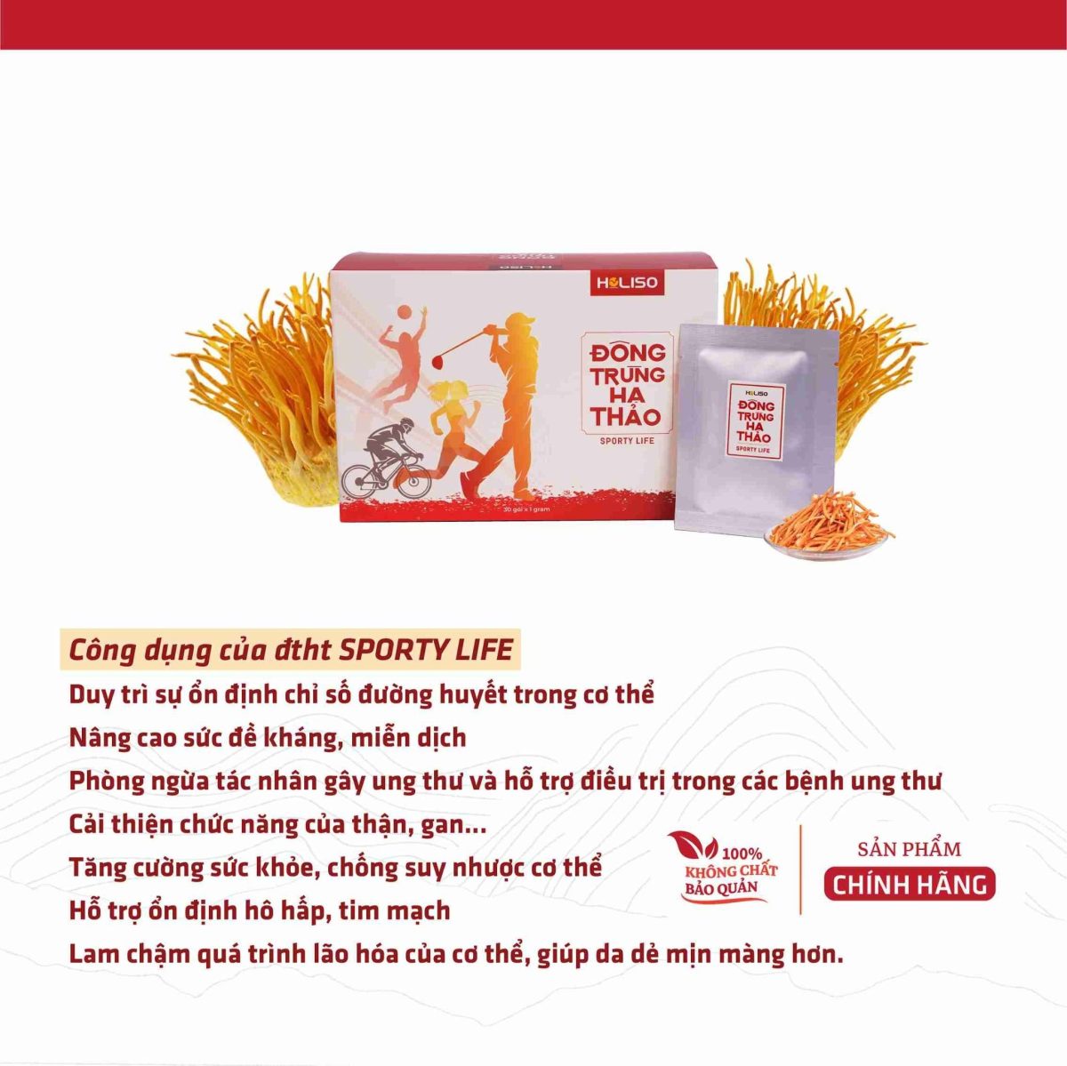 Đông Trùng Hạ Thảo Sporty Life 30g