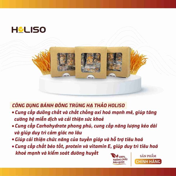 Hũ bánh Đông Trùng Hạ Thảo 250gr