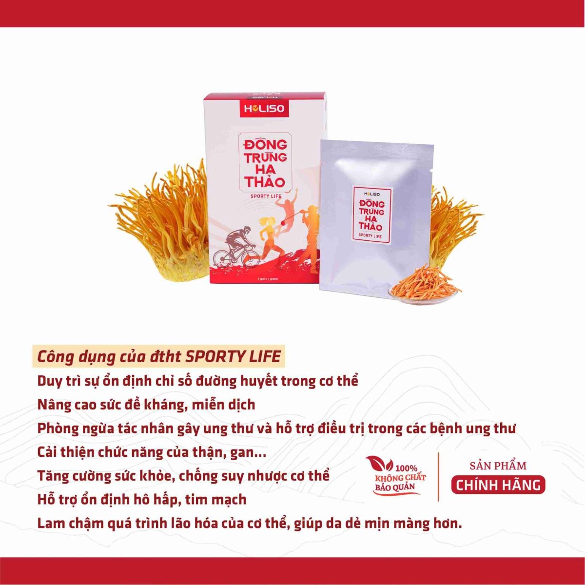 Đông Trùng Hạ Thảo Sporty Life 7g