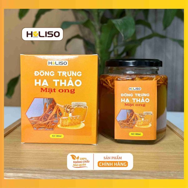 Đông Trùng Hạ Thảo Ngâm Mật Ong Holiso