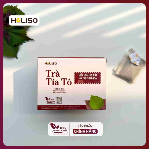 Trà Tía Tô Hỗ Trợ Gout Holiso