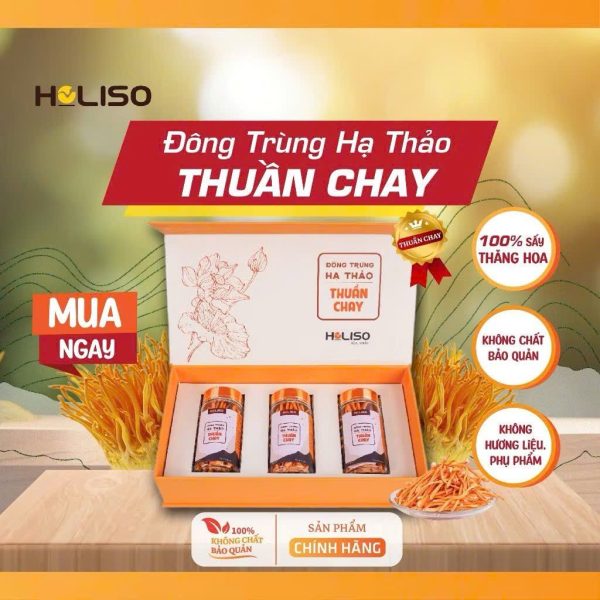 Đông Trùng Hạ Thảo Thuần Chay 11.7gr