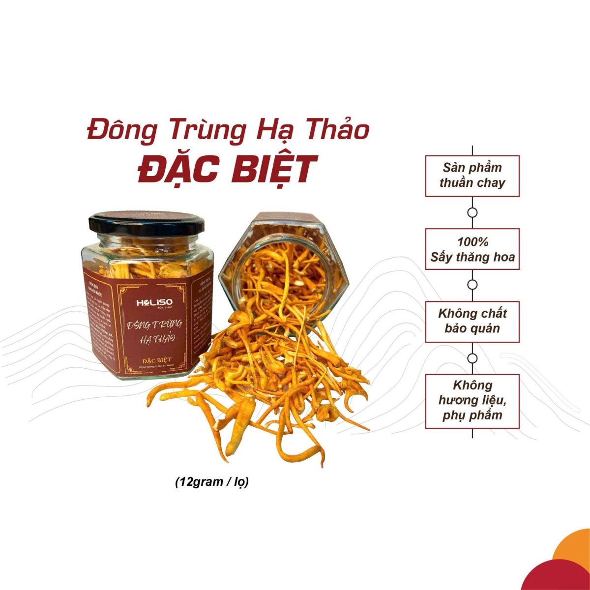 Đông Trùng Hạ Thảo Đặc Biệt 12gr