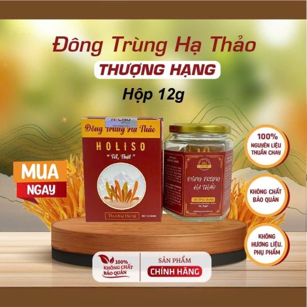 Đông Trùng Hạ Thảo Thượng Hạng 12gr